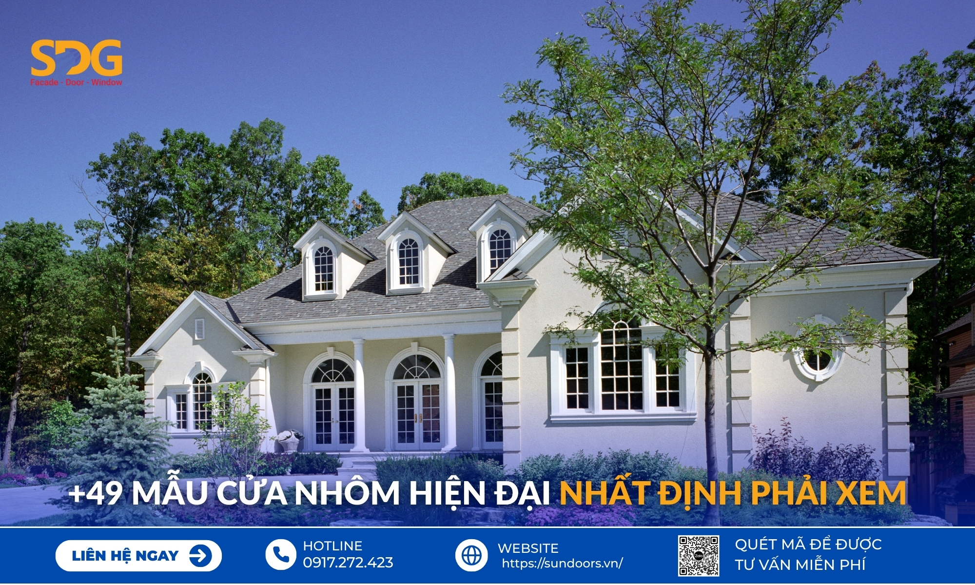Bài viết này sẽ giúp bạn khám phá +49 mẫu cửa nhôm hiện đại nhất 2025, cùng các tiêu chí lựa chọn thông minh và kinh nghiệm chọn đơn vị thi công uy tín, đảm bảo bạn có được hệ cửa đẹp, bền và tối ưu chi phí đầu tư.
