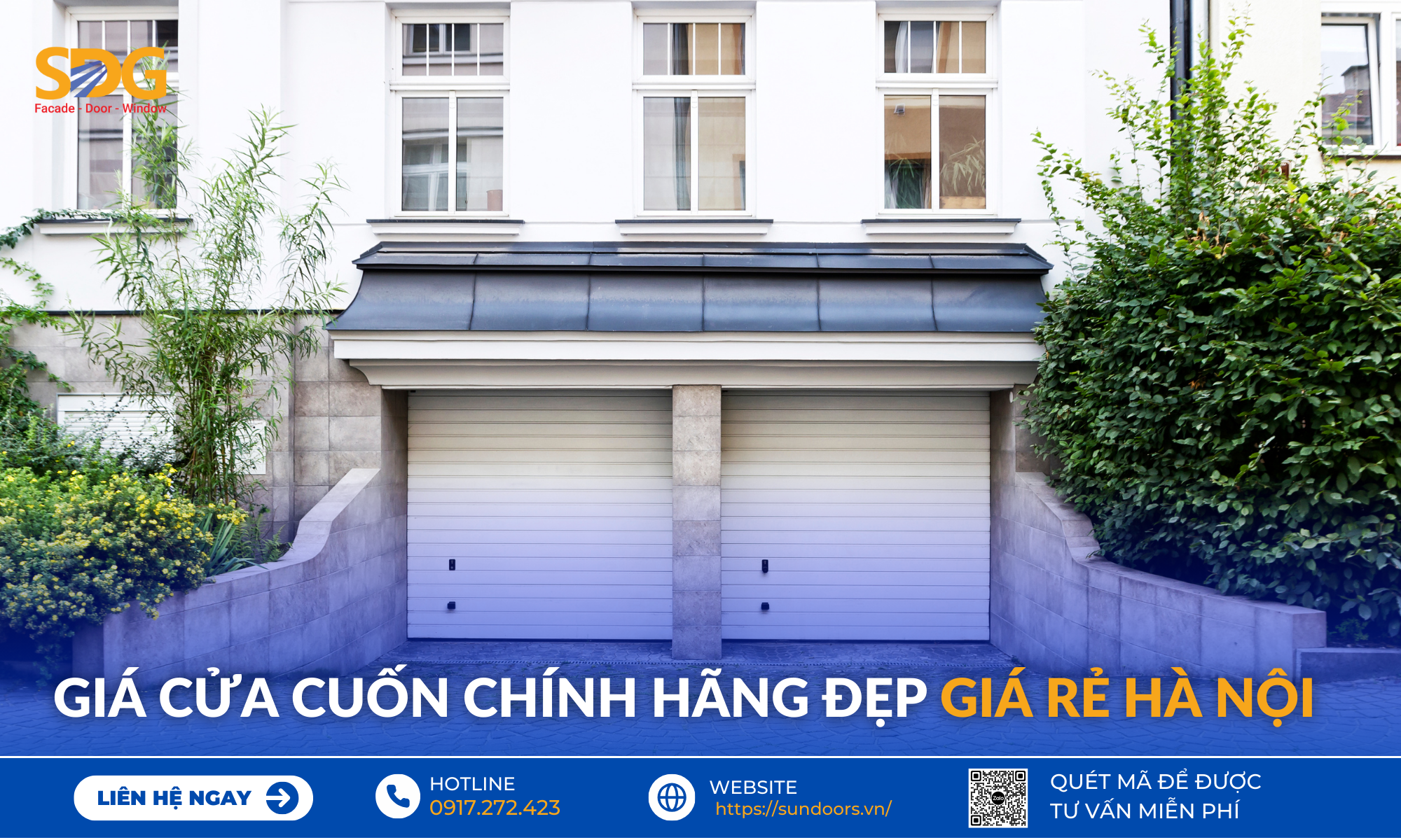 Cập nhật giá cửa cuốn chính hãng mới nhất tại Hà Nội. Mẫu cửa cuốn đẹp, bền, giá rẻ, bảo hành dài hạn. Báo giá chi tiết – Nhận lắp đặt tận nơi!